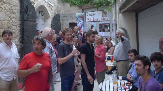 Photo de l'accueil du théâtre Au Bout Là-bas Festival Avignon Off 2014
